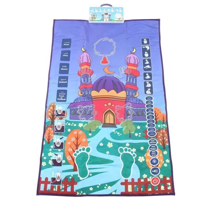 Mxzzand Tapis de prière interactif Tapis de Prière Sensible au Toucher Tapis de Prière