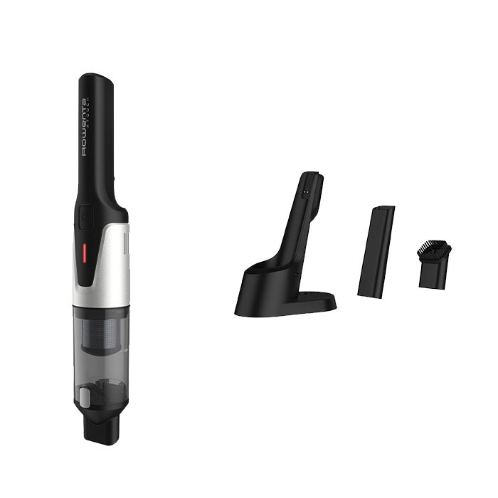 ROWENTA X-Touch Aspirateur à main, Moteur numérique, Autonomie 10 minutes, Capacité bac 200 ml, Stat