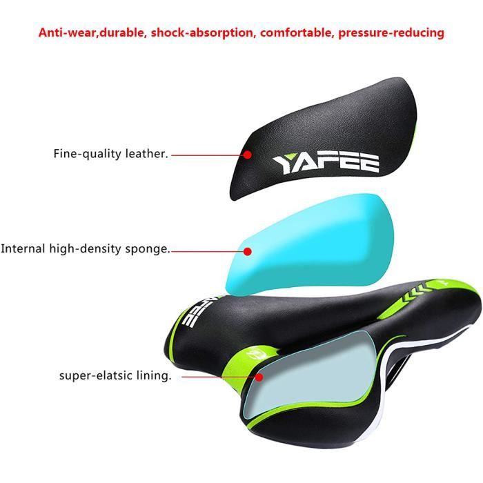 1pc Gel Bicycle Selle Selle Selle Hommes Femmes VTT Route Cycle Selle Hollow Soft Soft Cyclisme Siège Vélo Accessoires