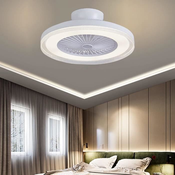 LearnLyrics Chauffage Plafonnier Salle De Bain 600W - Avec Lumière LED & Ventilation & Télécommande - Chauffage Céramique PTC Rapide - 3