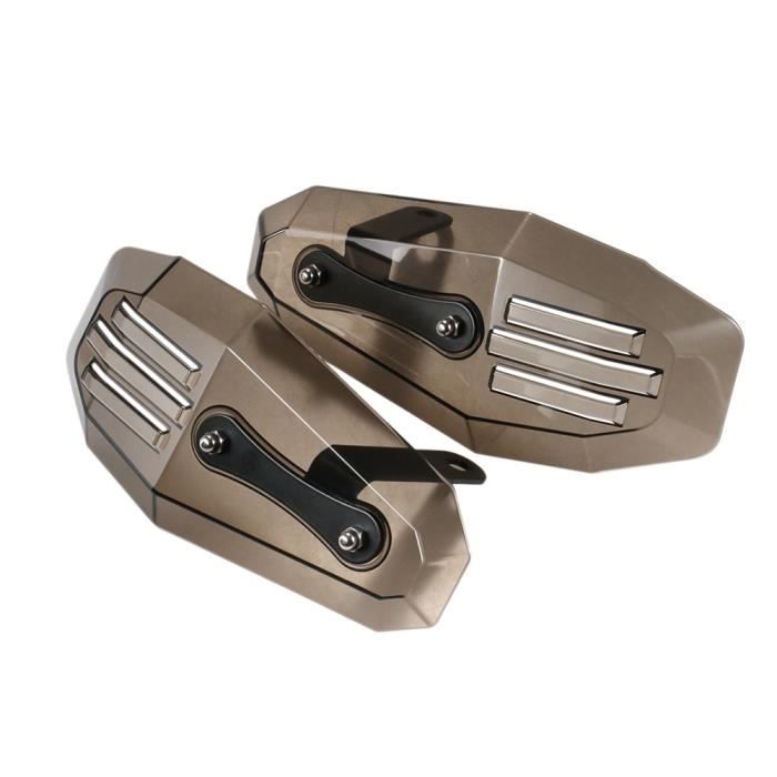 Protège-Mains Moto Carbone - Coupe-Vent Pour Guidon, Universel Scooter Et Motocross