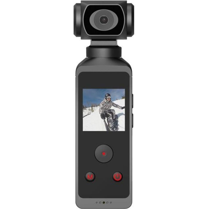 mini caméra de sport Caméra de Poche Wifi, Caméra D'action Portable avec Support Rotatif à 270 ° Kit de Caméra optique sport