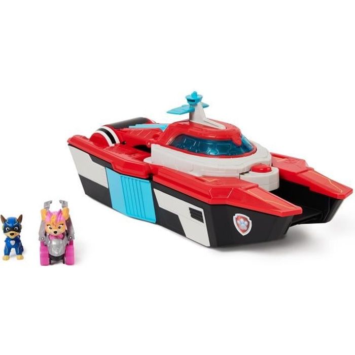 PAW PATROL - Quartier général marine - Pup Squad Stella - Jouet Naval pour Enfant dès 3 ans