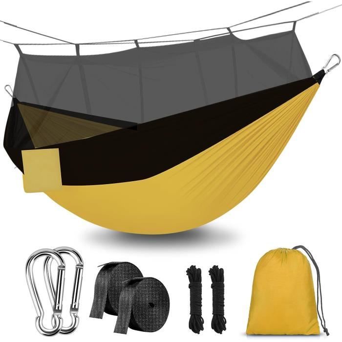 Chihee Hamac de voyage ultra léger avec filet escamotable Capacité de