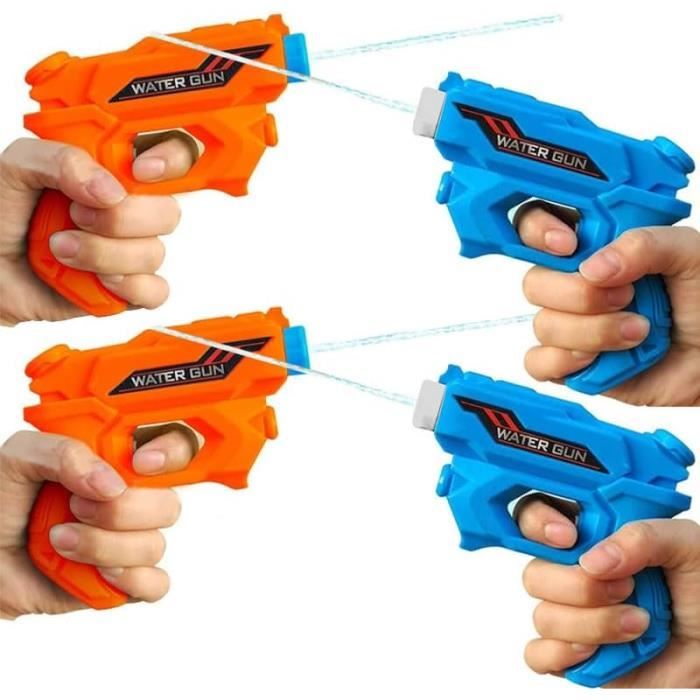 Pistolet à Eau,Pistolet À Eau Jouets,Pistolet à Eau en Mosse,4PC
