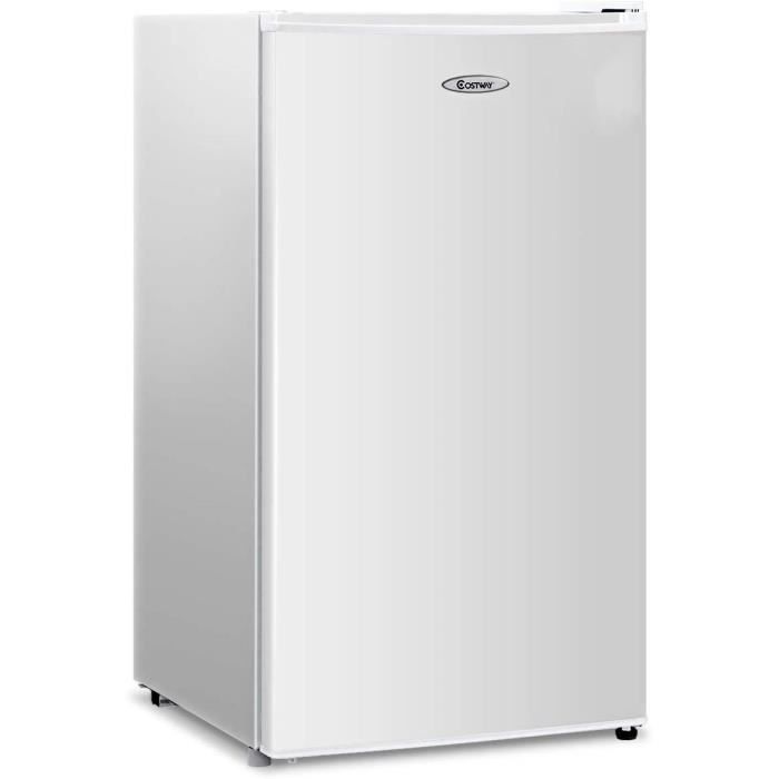 Réfrigérateur Klarstein 90L Classe E - Avec Congélateur Et Bac à Légumes - Noir Compact