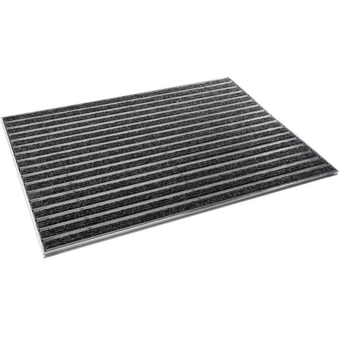Tectake Paillasson Exterieur Encastrable 80 Cm X 60 Cm X 1 3 Cm