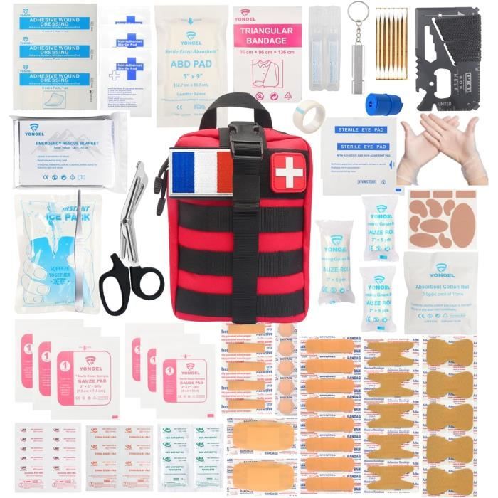 Mini Trousse De Secours YiMai – Kit De Survie Compact Pour Rando, Voiture Ou Maison