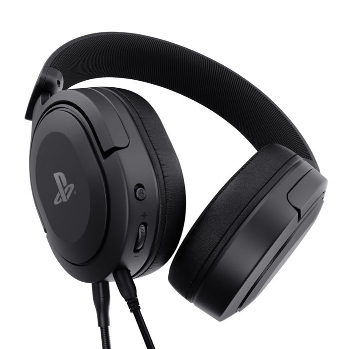 Trust Gaming GXT 498 Forta Casque Gaming PS5 / PS4, Licence Officielle Playstation 5, Casque Gamer Filaire avec Microphone, Noir