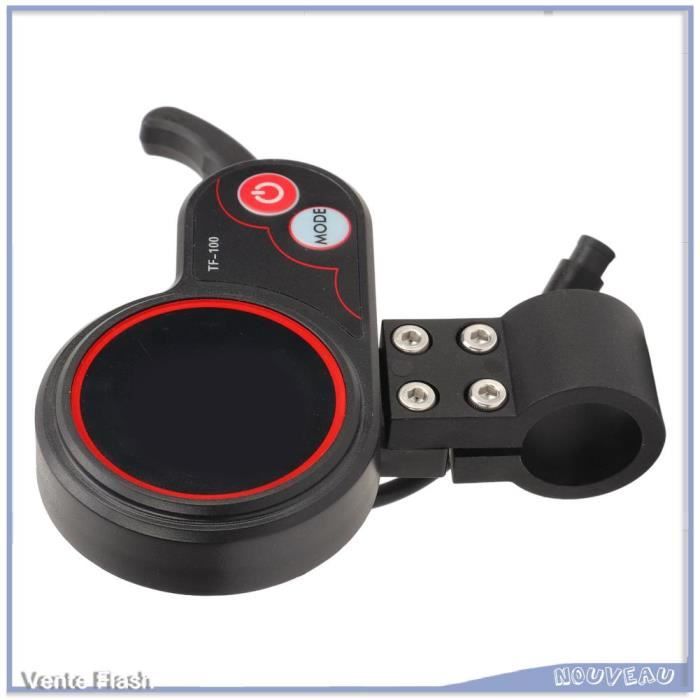 Écran LCD Vélo Électrique - IP65 Étanche - Compatible 24V/36V/48V - Pour Moteurs Centraux BBS01/BBS02/BBSHD