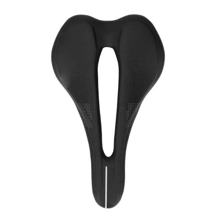 Estink Selle De Vélo Ergonomique Avec Amortisseur à Double Ressort, Confortable, Respirante, Pour VTT Et Vélo De Route, Noir