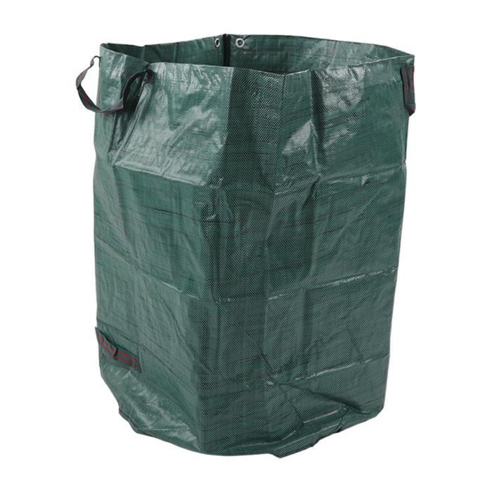 Sacs Réutilisables Pour Déchets De Jardin - Lot De 3 Sacs 60x100 Cm, Avec Cordon De Serrage - 7