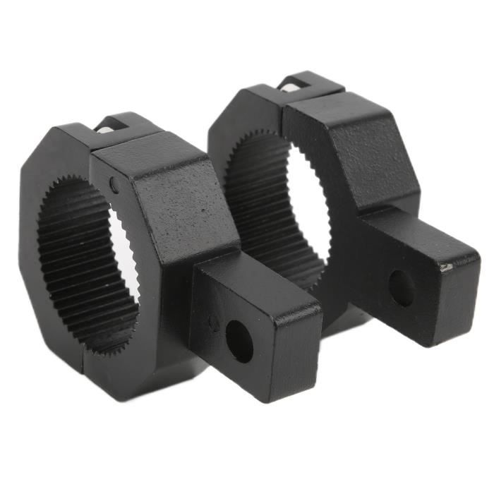 Ldafava Lot De 2 Supports Montage Barre Lumineuse LED - Ajustables Acier Inox 304 Pour Voiture Capot