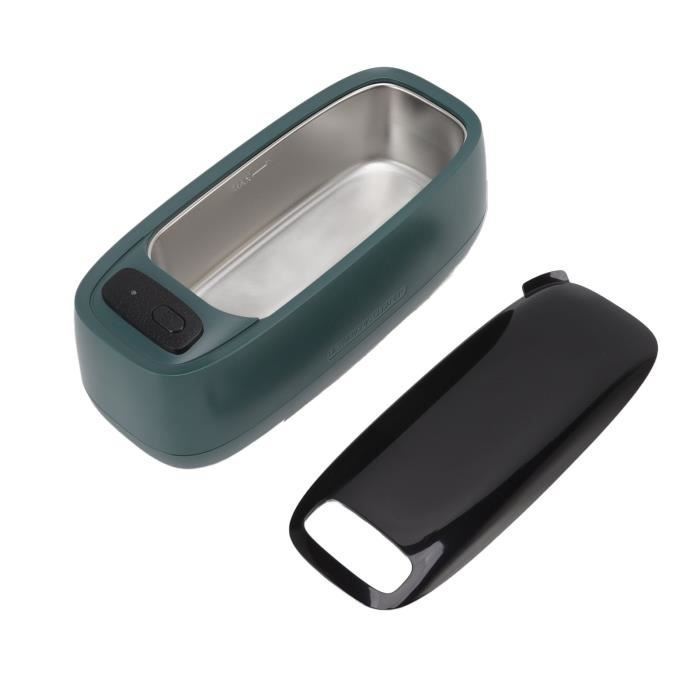 Nettoyeur à Ultrasons Pour Bijoux Et Lunettes - 2 Modes, Rechargeable USB, Capacité 300 Ml - Pour Bagues, Colliers, Prothèses Dentaires