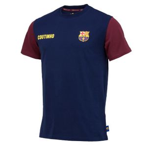 T-shirt Nike FC Barcelone – Noir, Homme, Taille M, Manches Courtes, Logo FCB, Occasion