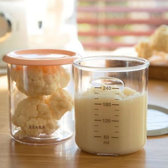 Beaba Lot De 2 Maxi Portions Tritan Pot De Conservation Bebe Plastique Premium 2 X 240ml Nude Grey Cdiscount Puericulture Eveil Bebe
