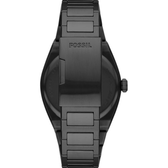 Montre fossil best sale homme acier noir