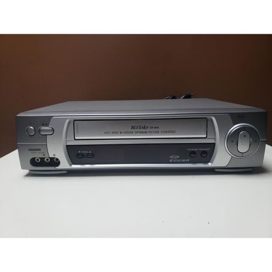 Magnétoscope Bluesky VCS6000 - Lecteur/enregistreur VHS HiFi - Neuf Sous Blister