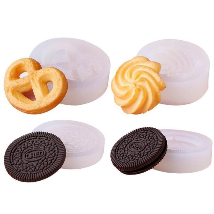 Tapez D Mini moule à biscuits en Silicone remplis de crème, DIY,  accessoires de cuisson, moules à chocolat, M
