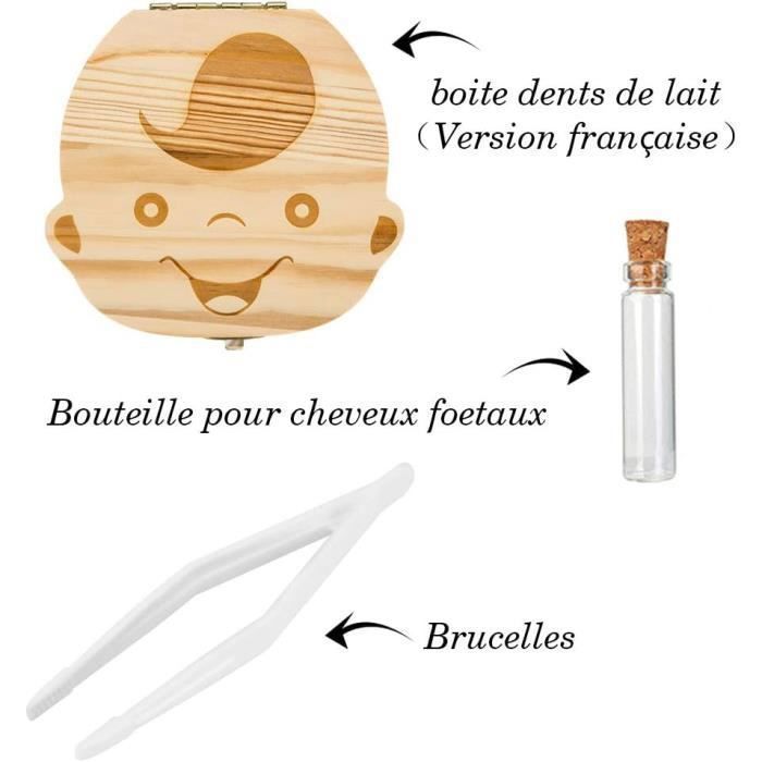 Boîte à Souvenirs Bébé Garçon Motif Lapin Bleu - Grande Boîte Décorée à La Main Avec Ruban Et Fermeture Magnétique