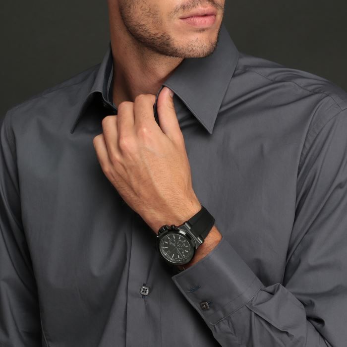 MICHAEL KORS Montre MK8152 Homme Noir Tendance Achat vente montre Homme Adulte Resine Cdiscount