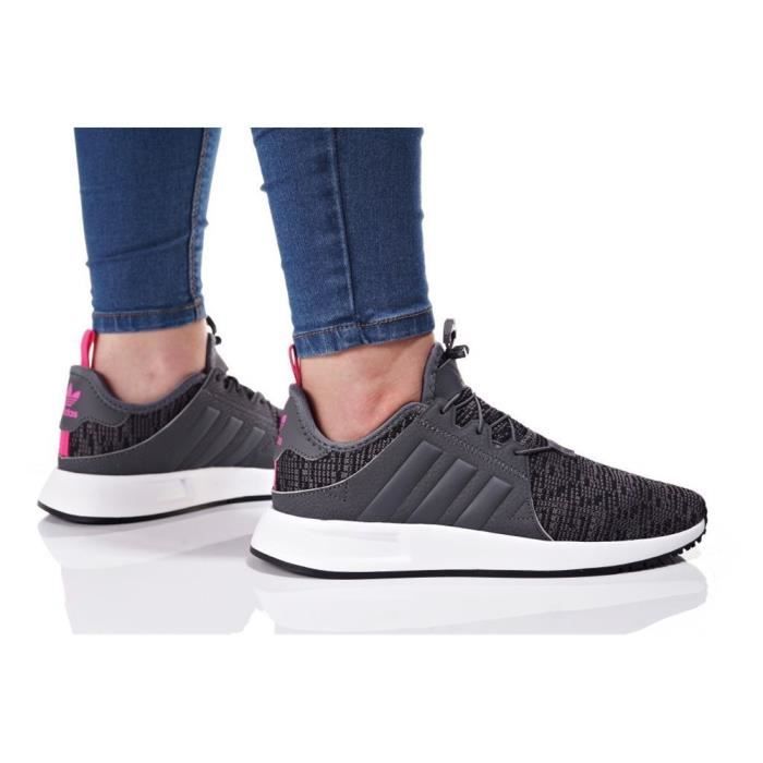 Chaussures ADIDAS ORIGINALS Xplr J Gris Adulte Lacets