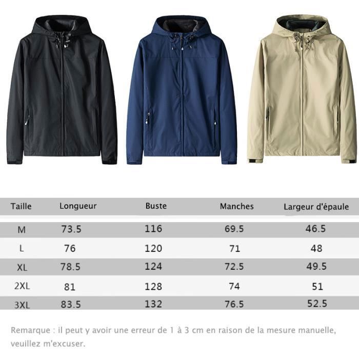 Veste Légère Coupe-vent Homme - Style Blouson Sportif - Polyester, Pour Course à Pied Et Plein Air