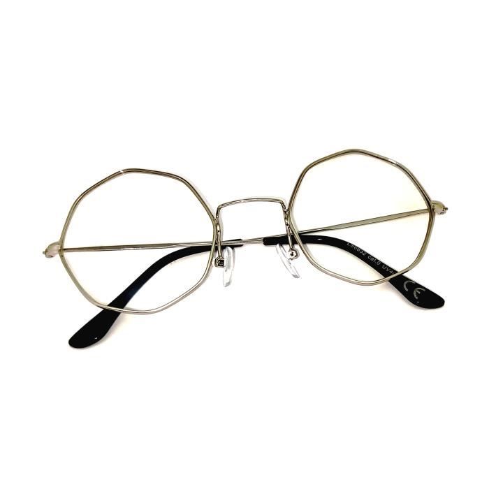 Lunettes octogonales store