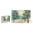 Puzzle Paysage et nature - JANOD - Merveilles d'Hiver - 1500 Pièces - Carton et Emballage FSC TM-2