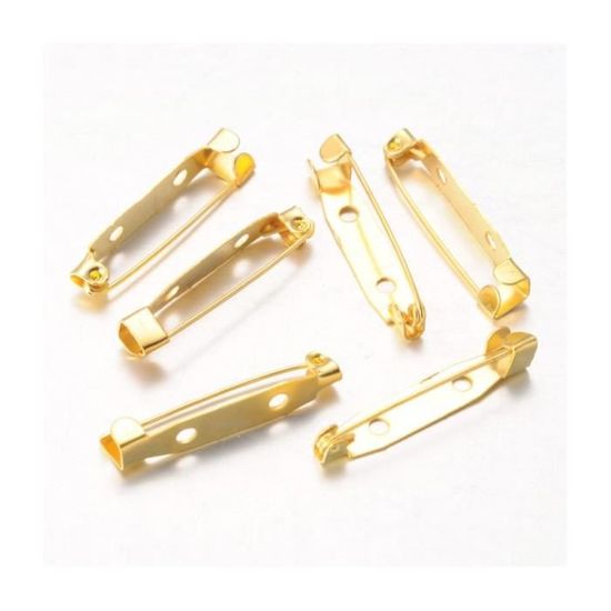 Creation Accessoires création broche épingle création bijoux 30mm 10 pièces 