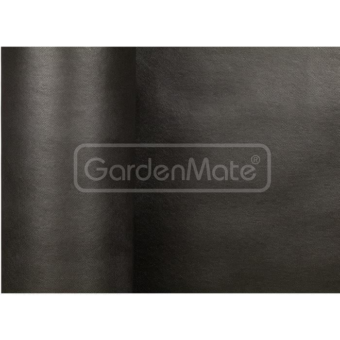 SPRINGOS Toile Anti-Mauvaises Herbes Non-Tissé Jardin 0,8 X 50 M 90 G/m² Avec 50 Ancrages Au Sol