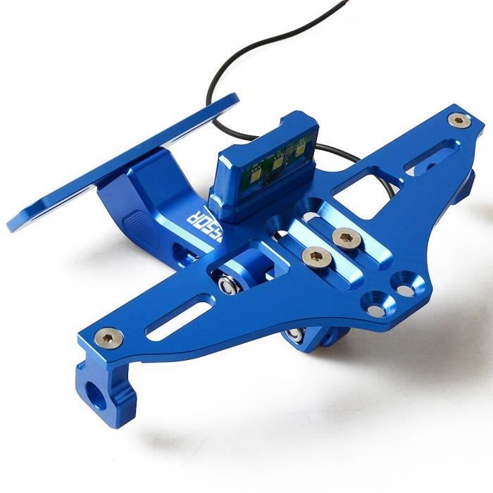 Support Réglage Chaîne Moto CNC Pour Honda CB650R / CBR650R 2019-2020 – Curseurs Bras Oscillant Bobines, Rouge