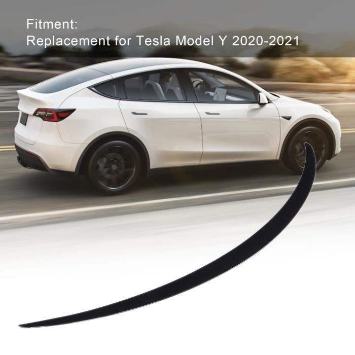 NEUFU Spoiler Aileron de Coffre arrière en fibre de carbone réelle noir mat Pour  Tesla modèle 3 - Cdiscount Auto