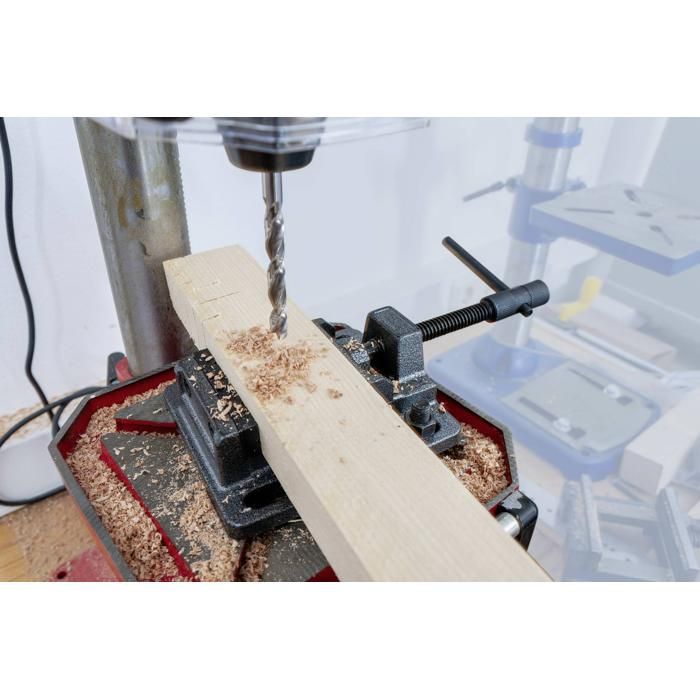 Wolfcraft Étau de presse pour perceuse QUICK-JAW de 2 3/8 po (60 mm) | Home Depot Canada