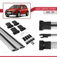 Pour Dacia Sandero STEPWAY 2012-2020 Barres de Toit Railing Porte-Bagages de voiture FLY Modèle GRIS 1720-3
