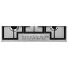 Plaque De Cuisson Gaz AEG Slim Line 75cm - 5 Brûleurs - Acier Inoxydable - Brûleur Wok Intégré