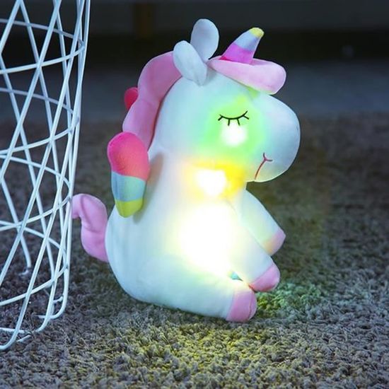 jouet licorne lumineuse