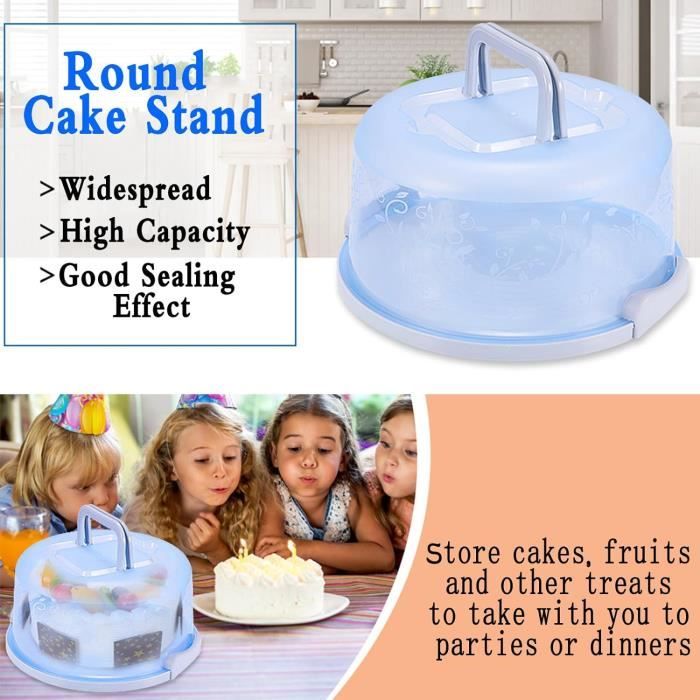Boite à gâteau carré modulable en hauteur en carton rigide 45 cm