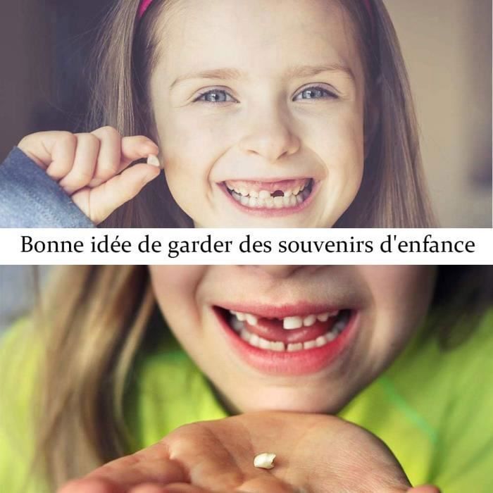 Boîte à Dents De Lait En Bois – Rangement Souvenirs Bébé, Couvercle Sécurisé, Cadeau Naissance Ou Première Dent - 10