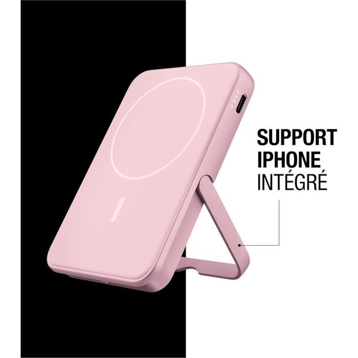 Batterie Externe Magnétique 5000 MAh 20W – Power Bank Sans Fil Compatible IPhone 12 à 16