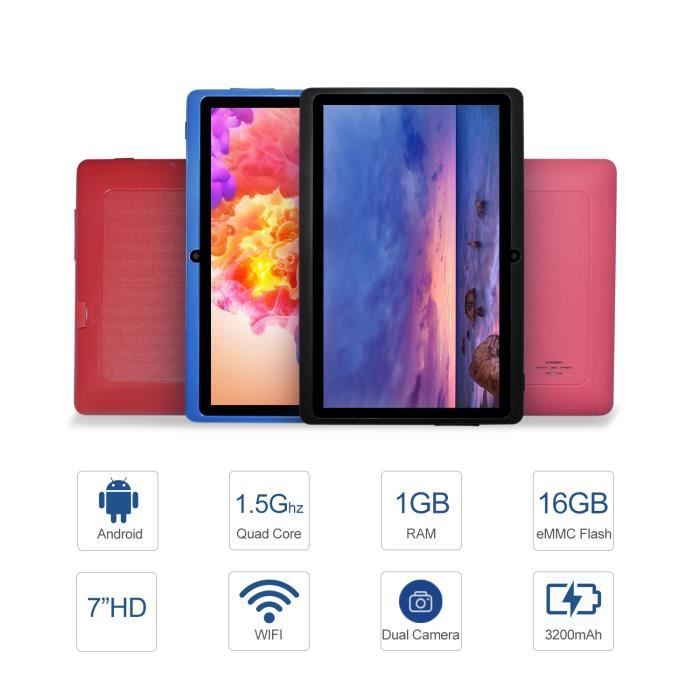 Tablette 16Go - Tablette tactile enfant -7"3