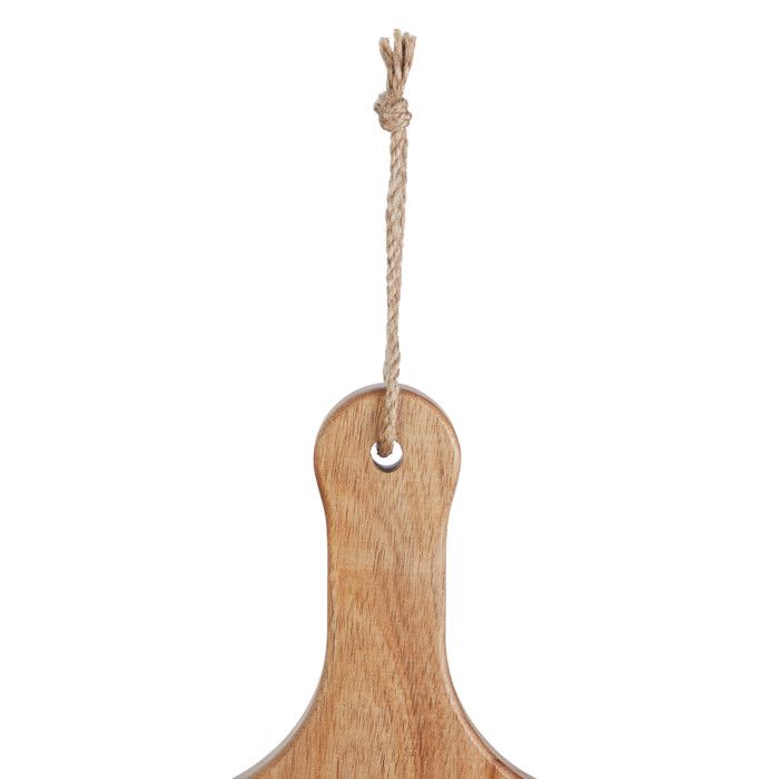 Relaxdays Planches à Pizza Lot De 4 En Bambou - Plateaux Service Rond 32cm Pour Fromages Et Charcuterie - Design Naturel