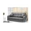 Canapé Convertible Gris Arial Achat Vente Canapé