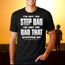 Je Ne Suis Pas Le Beau Pere De Facon A Manches Courtes Du Tee Tee Shirt Cadeau De Fete Des Peres Occasionnels De Papa Noir Achat Vente T Shirt Soldes Cdiscount