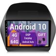 SXAUTO Android 10 Autoradio Pour Hyundai IX35 (2010-2017) - Integre Carplay/Android Auto/DSP - [4G+64G] - Camera arriere MIC -0