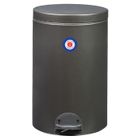 ROSSIGNOL Poubelle de cuisine à pédale 20L Fabriqué en France Noir basalte