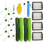 DASINKO Brosses de remplacement - iRobot - Roomba i7+/i7Plus - Accessoires - Compatible avec plusieurs modèles - Noir