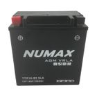 Batterie moto Numax Premium Scellé AGM NTX16-BS / YTX16-BS SLA - 12V 14Ah 230A