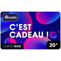 Carte cadeau numérique ILLICADO d'une valeur de 20