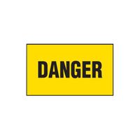 Plaque de signalisation - NOVAP - 330x200 - Danger (texte) - GA15